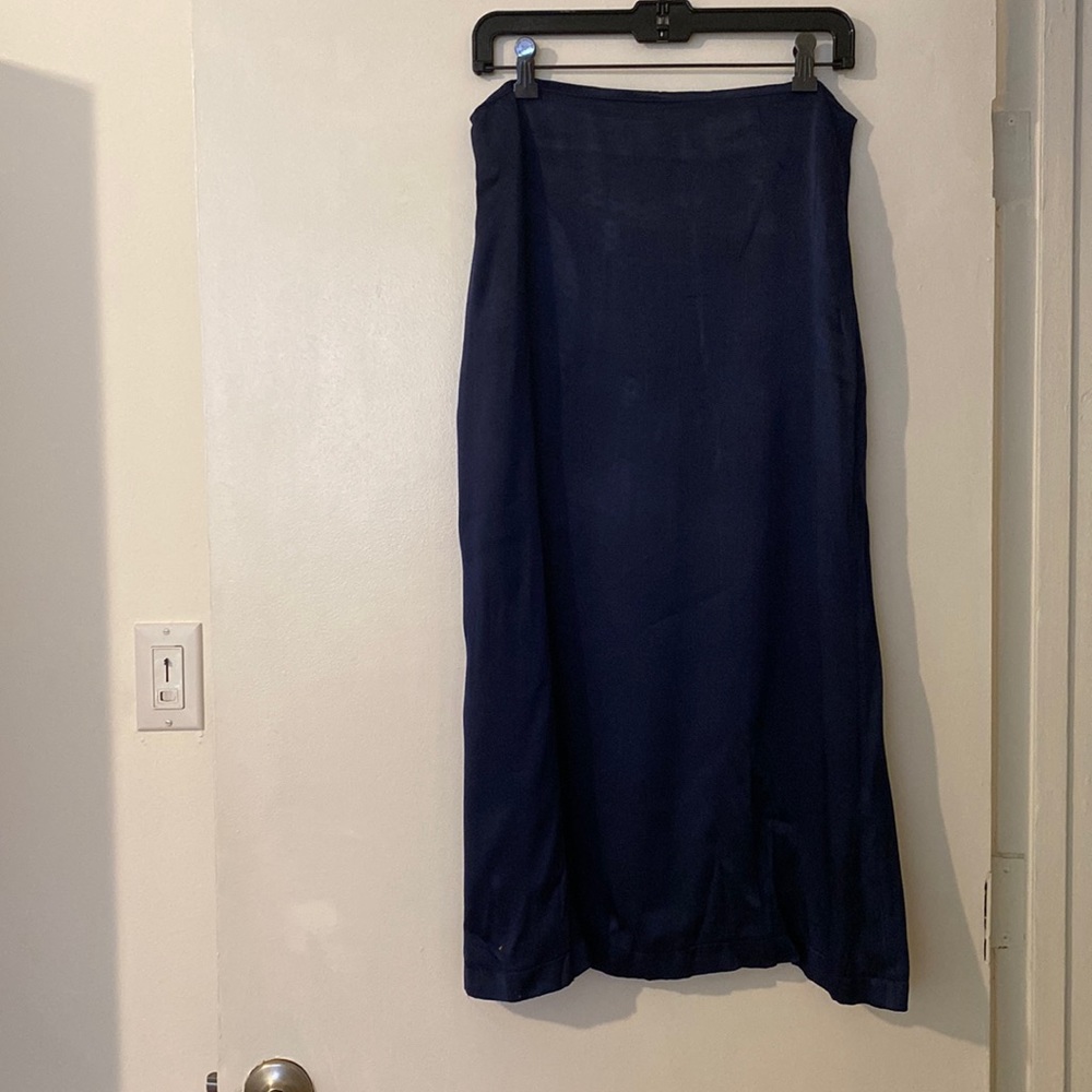 Reformation silk skirt